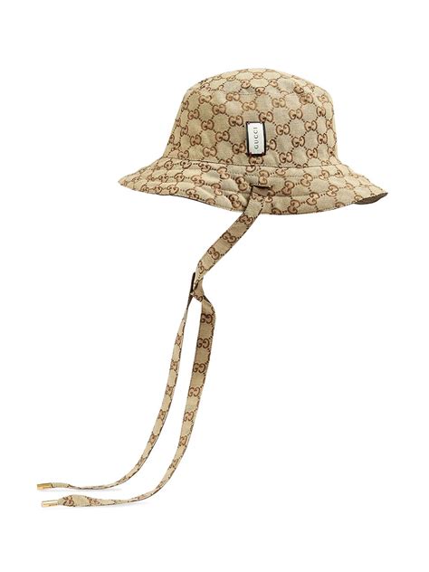 gucci kappen|farfetch Gucci bucket hat.